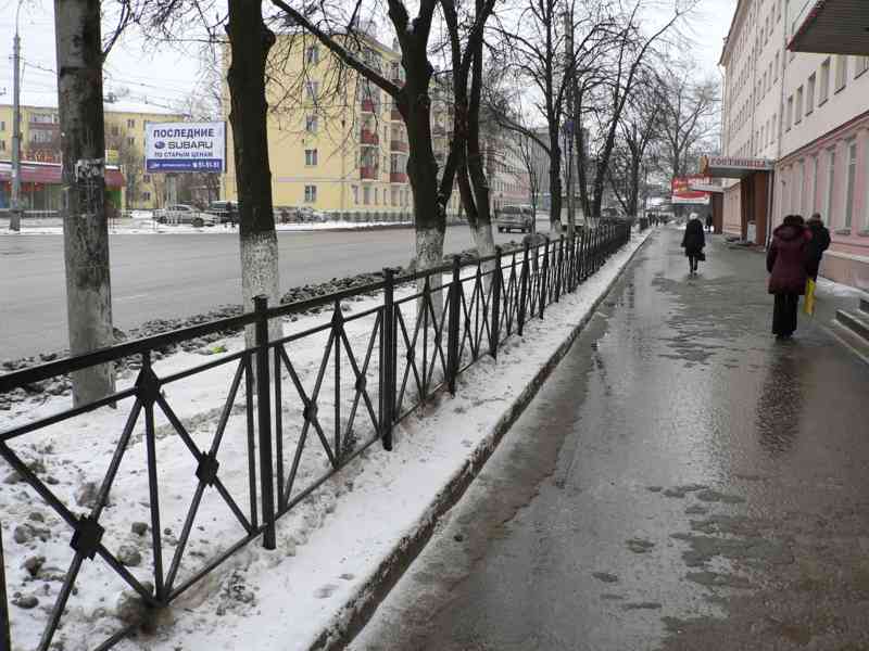 ограждения для дорожек